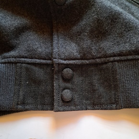 PRIMITIVE Apparel VARSITY jacket coat Sz XL High Quality 50% WOOL LK NEW Winter - Picture 5 of 11